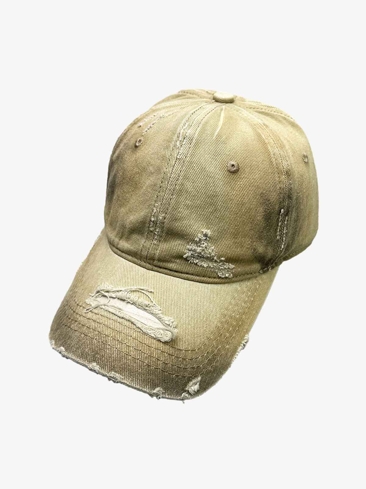 Omygoods Vintage Washed Baseball Cap
