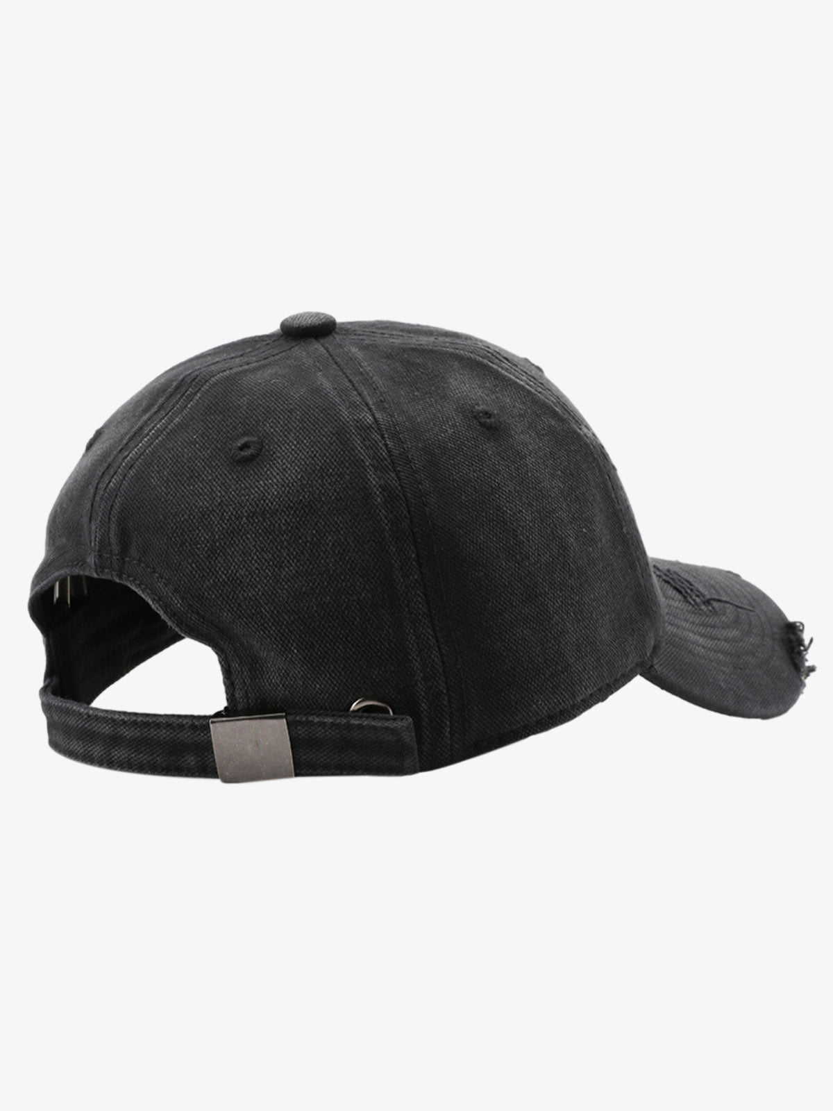 Omygoods Vintage Washed Distressed Letter Embroidery Baseball Cap
