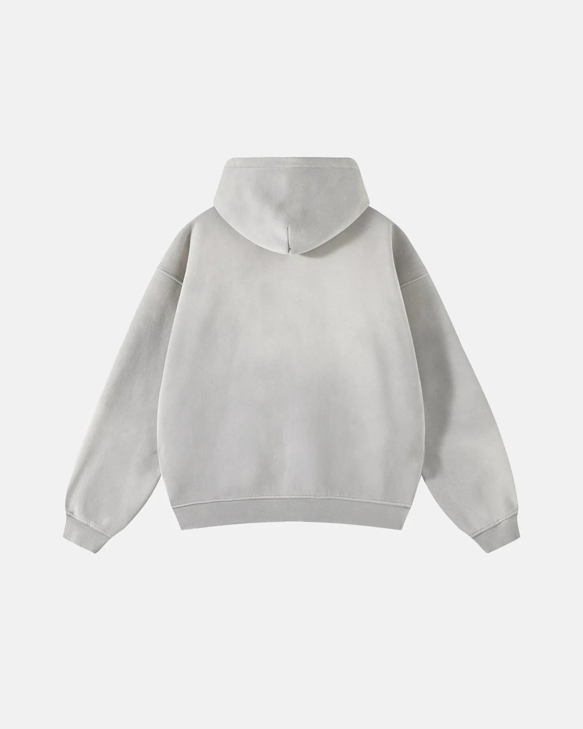 Omygoods Vintage Washed Zip Up Hoodie