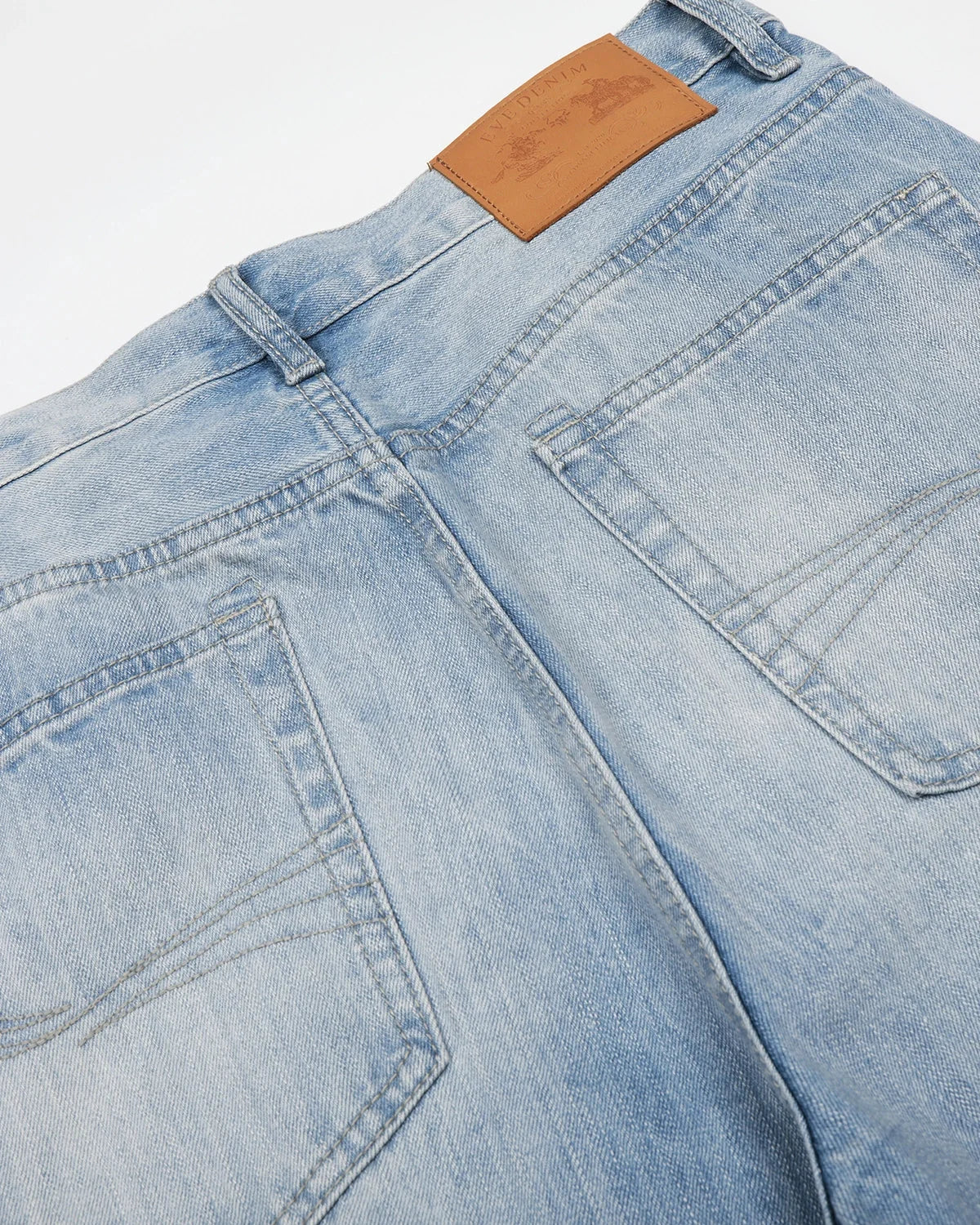 Omygoods Vintage Whiskered Bootcut Jeans