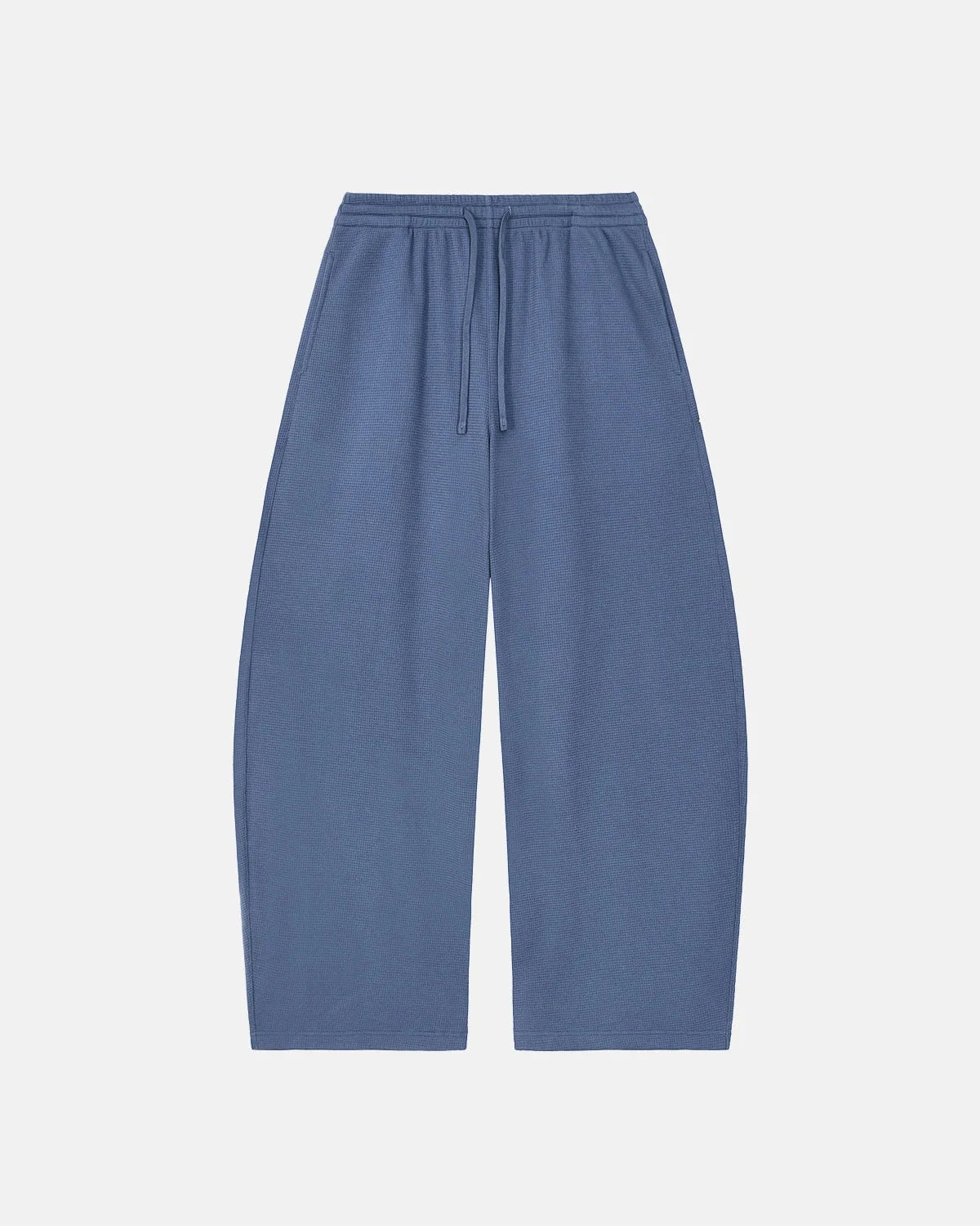 Omygoods Waffle Knit Barrel Sweatpants