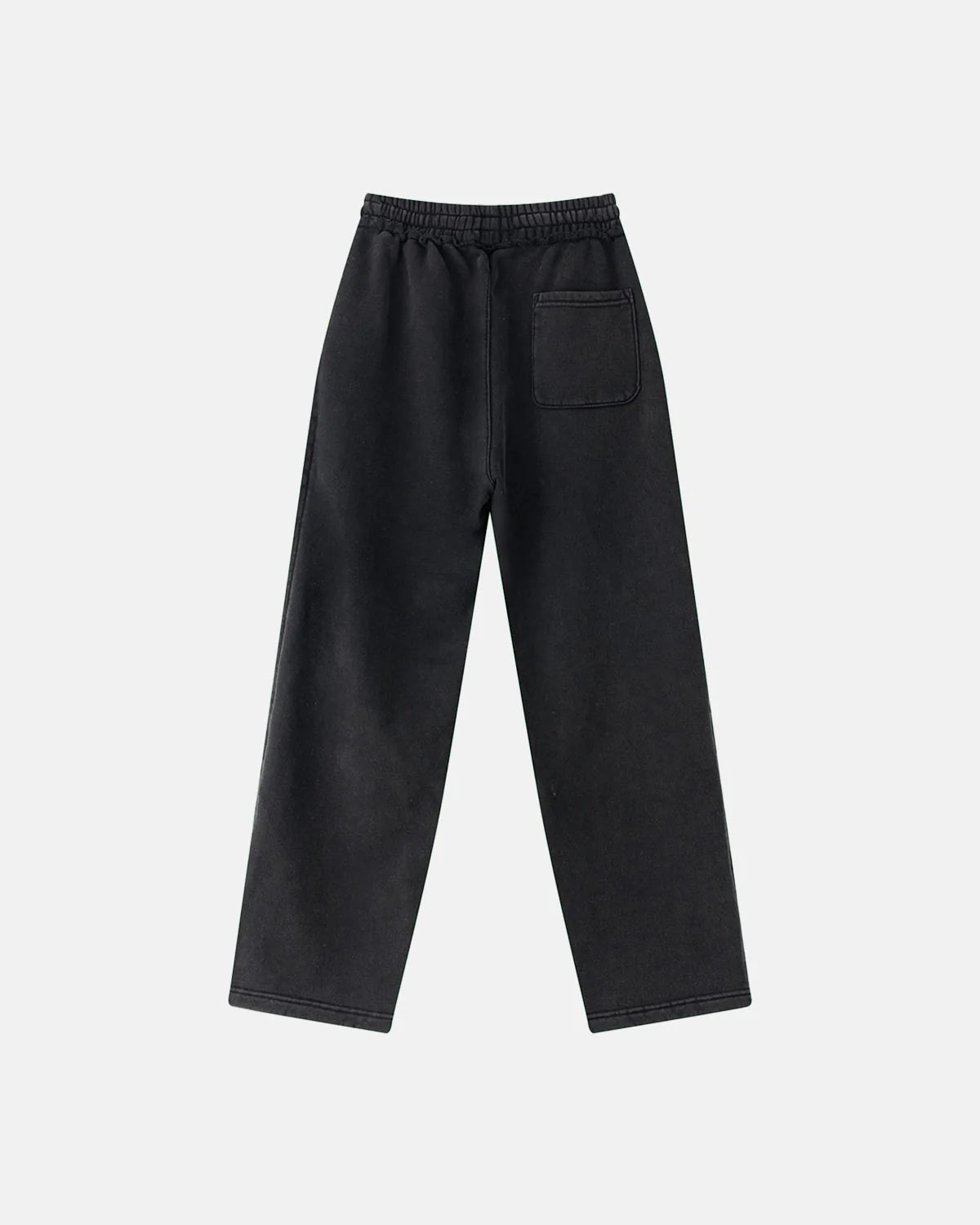 Omygoods Wash Patchwork Straight Leg Sweatpants