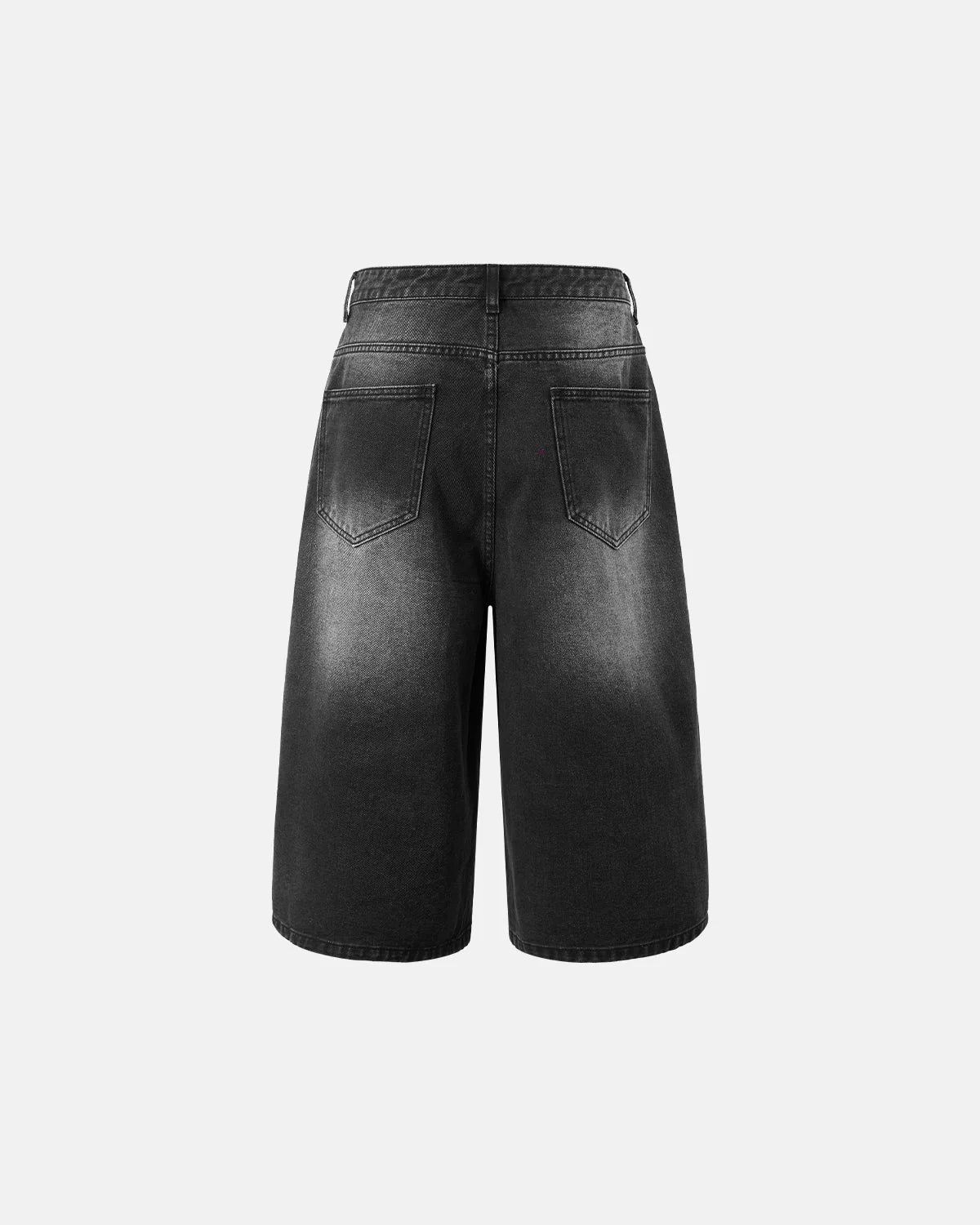 Omygoods Washed Baggy Longline Jorts