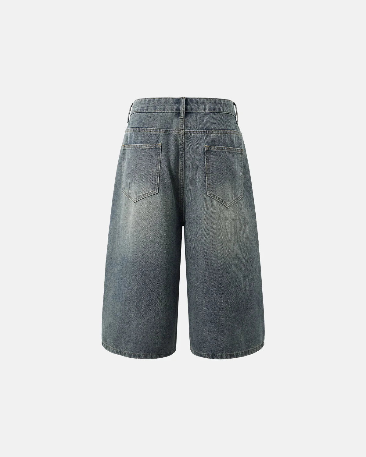 Omygoods Washed Baggy Longline Jorts