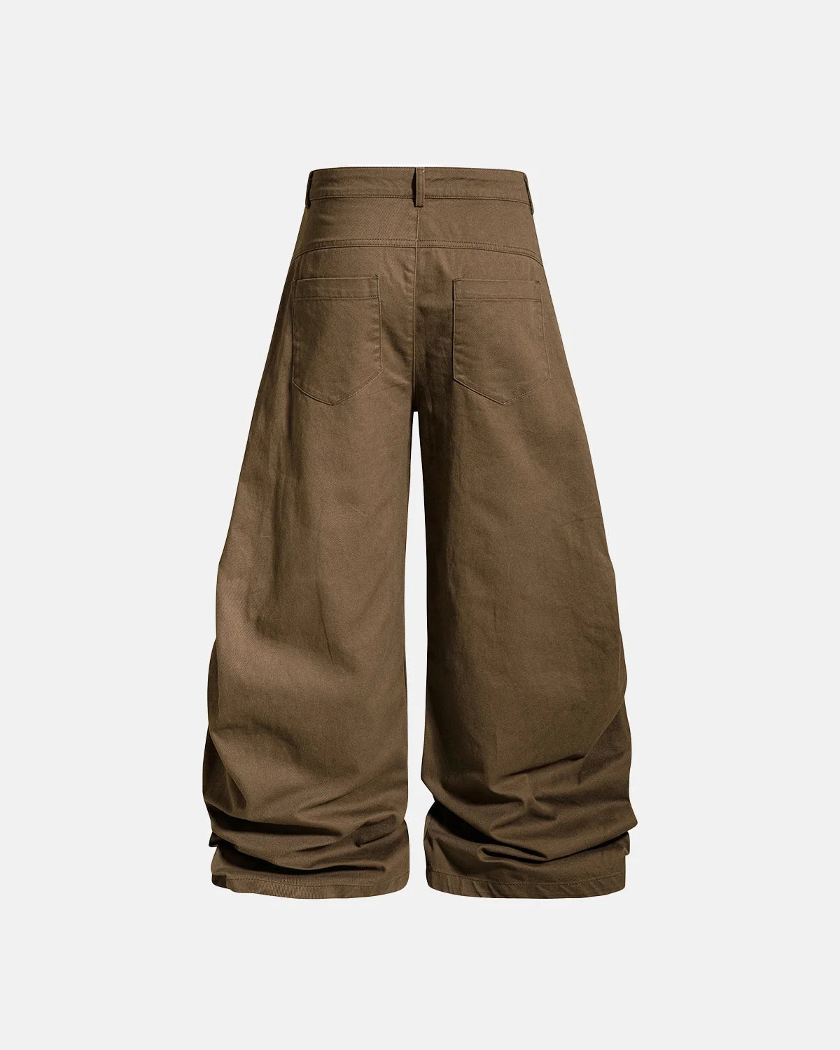 Omygoods Metal Clasp Barrel Cargo Pants