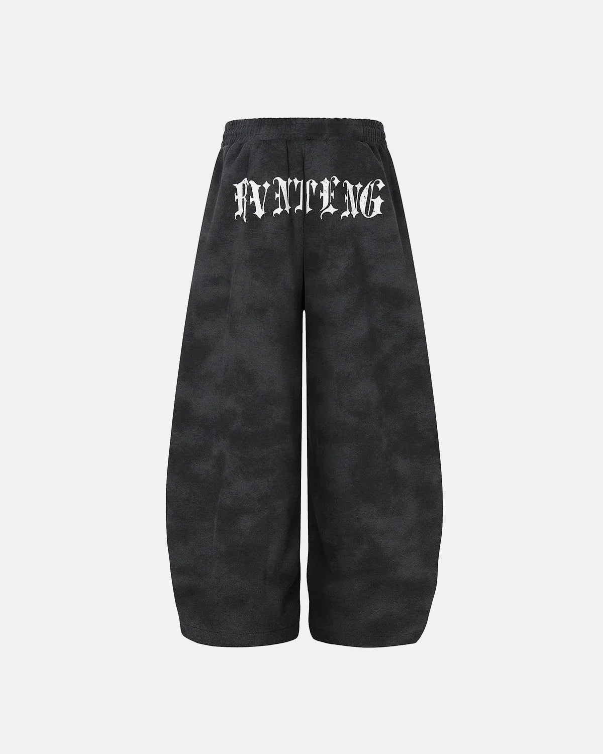 Omygoods Washed Cross Barrel Sweatpants
