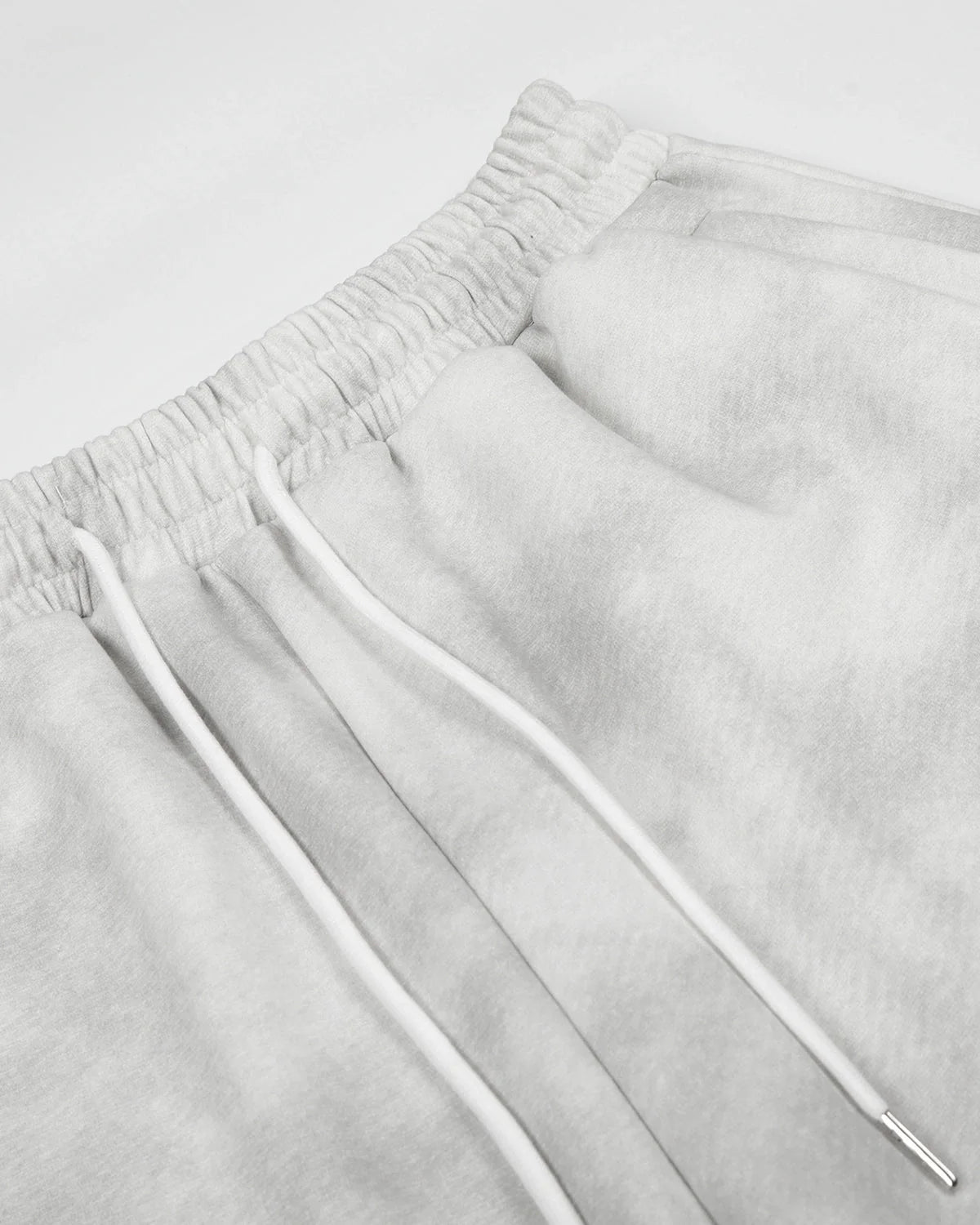 Omygoods Washed Cross Barrel Sweatpants