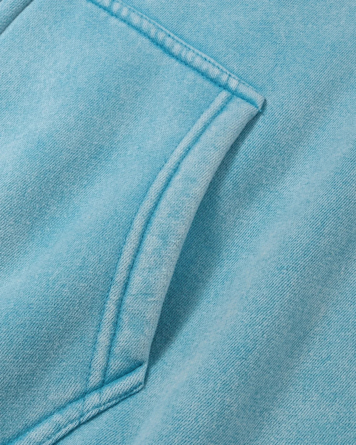 Omygoods Washed Fleece Oversized Zip Up Hoodie