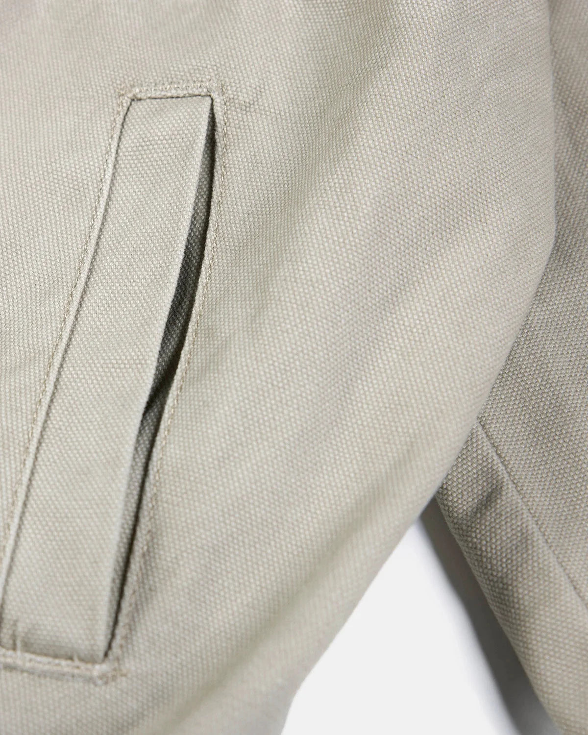 Omygoods Washed Metal Clasp Boxy Jacket