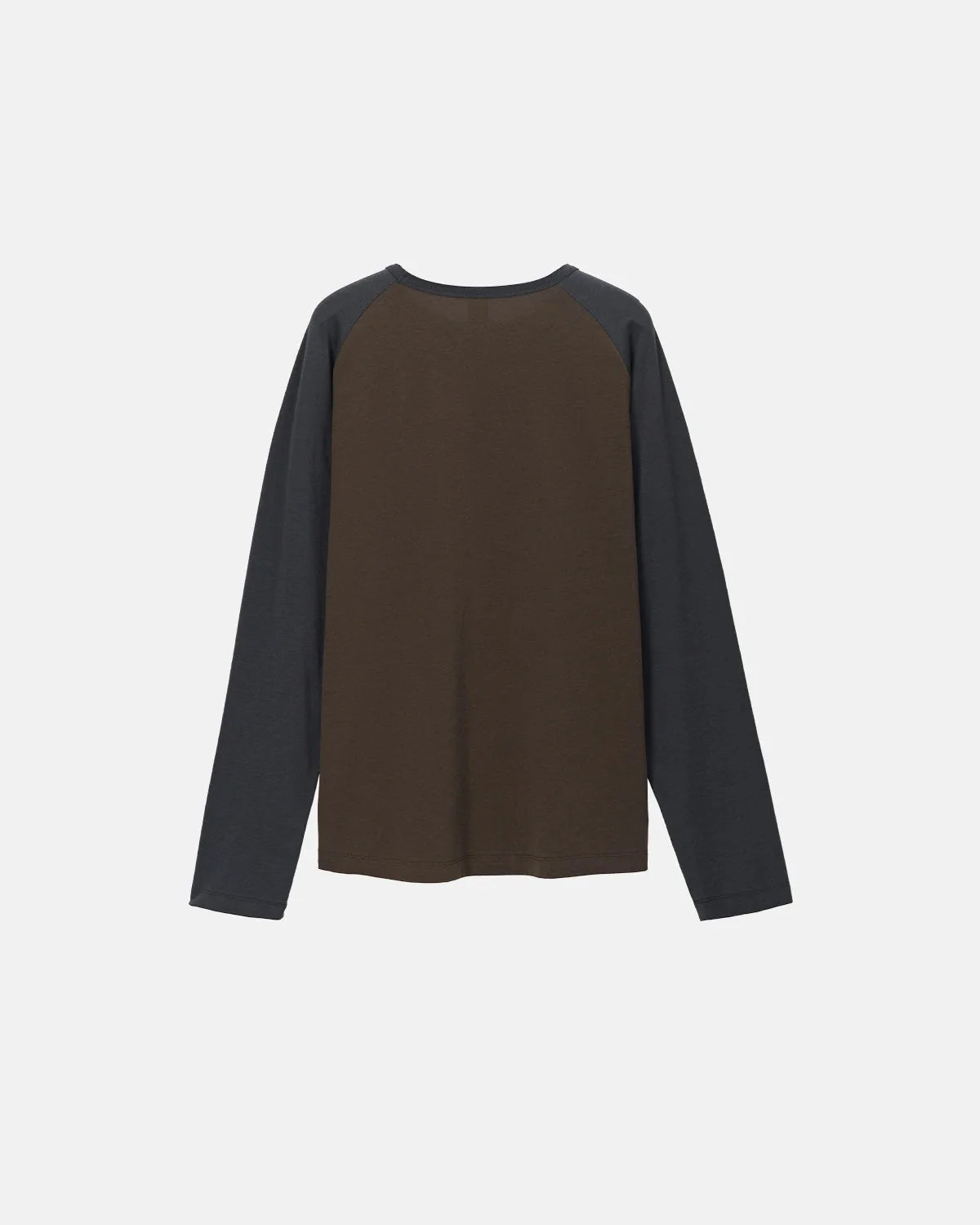 Omygoods Washed Raglan Graphic Long Sleeve T-Shirt