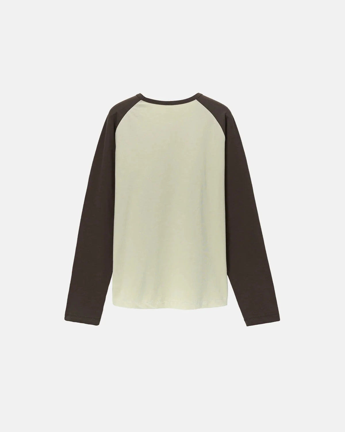 Omygoods Washed Raglan Graphic Long Sleeve T-Shirt