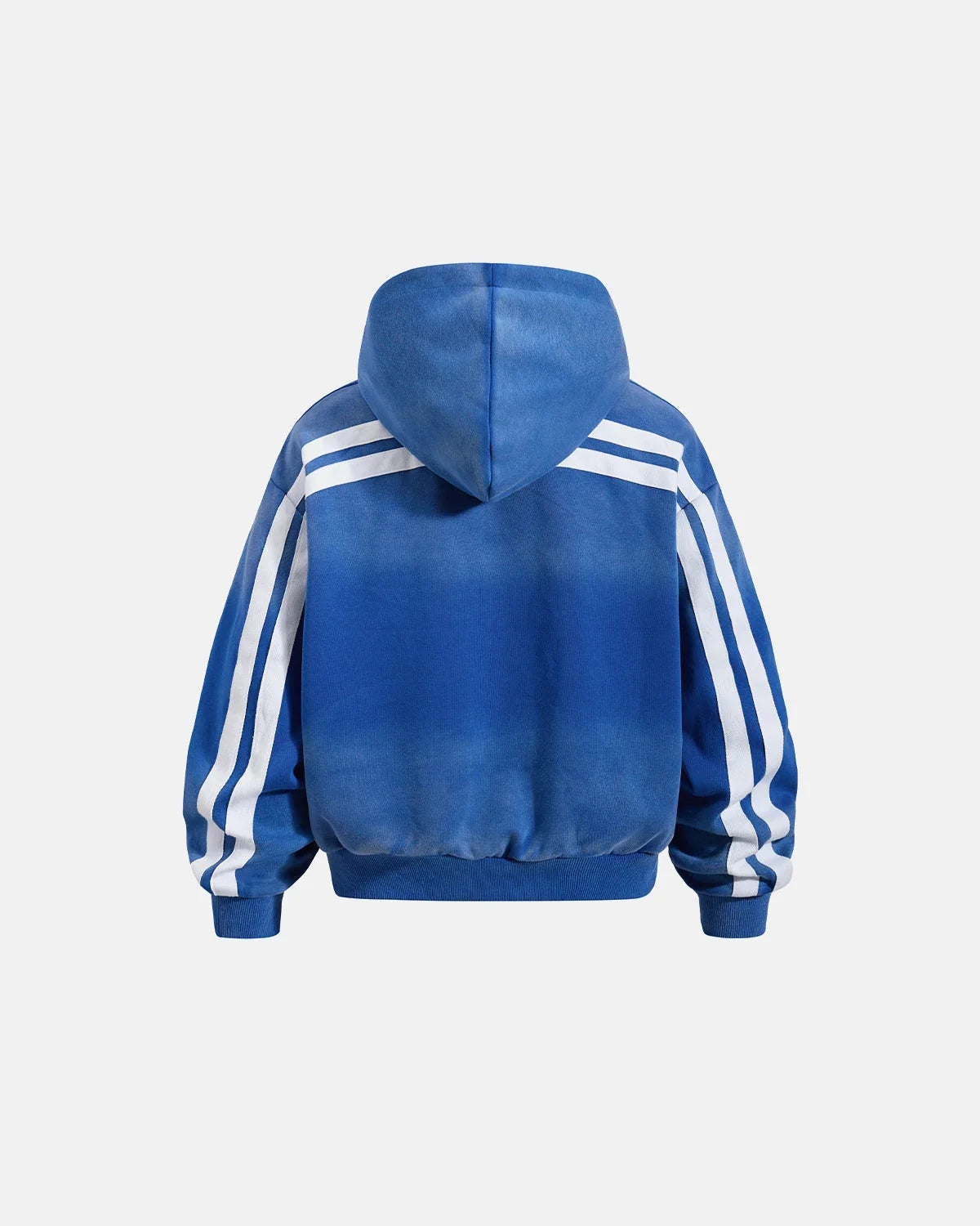 Omygoods Washed Stripe Barrel Sweatpants
