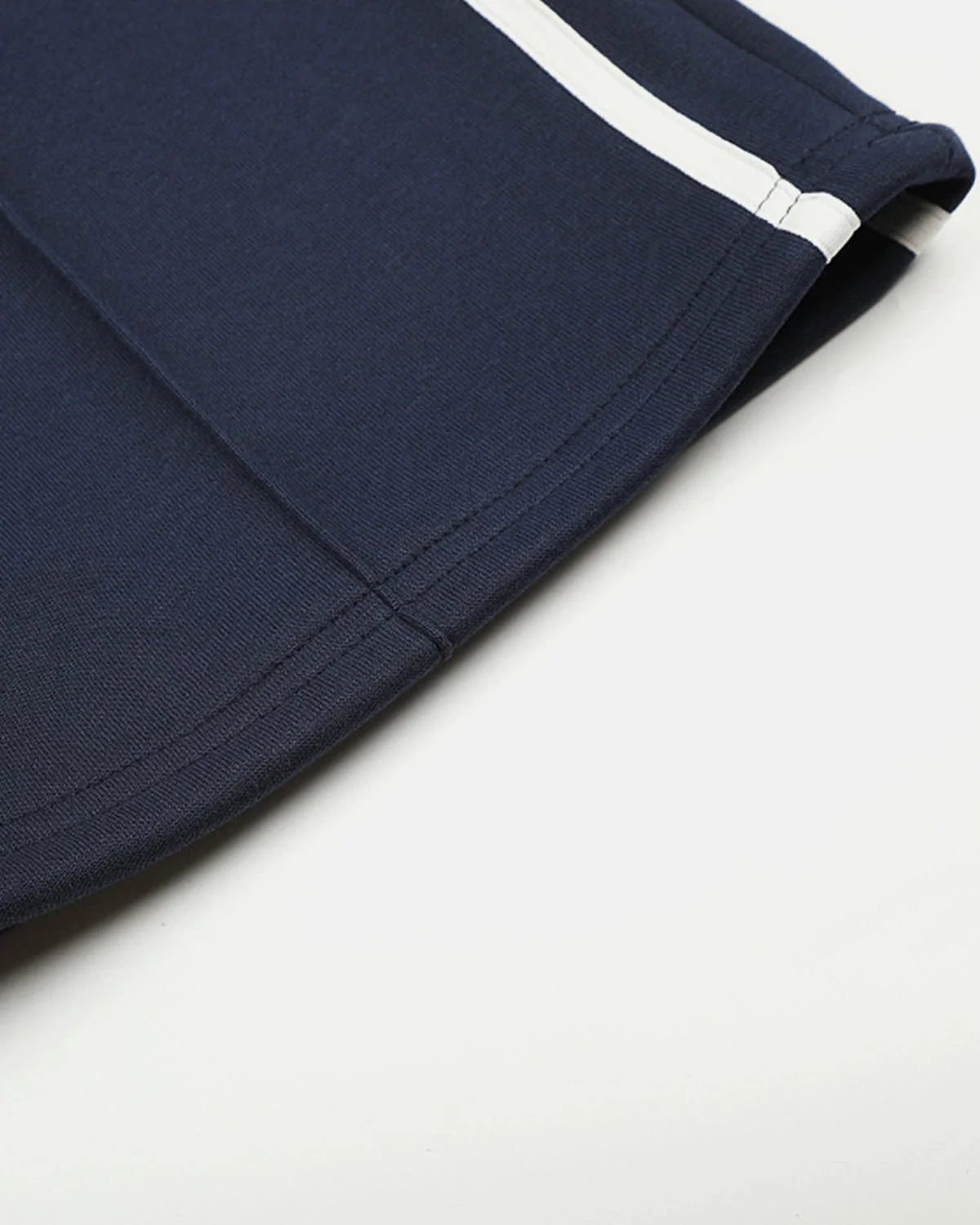 Omygoods Wave Stripe Wide-Leg Sweatpants