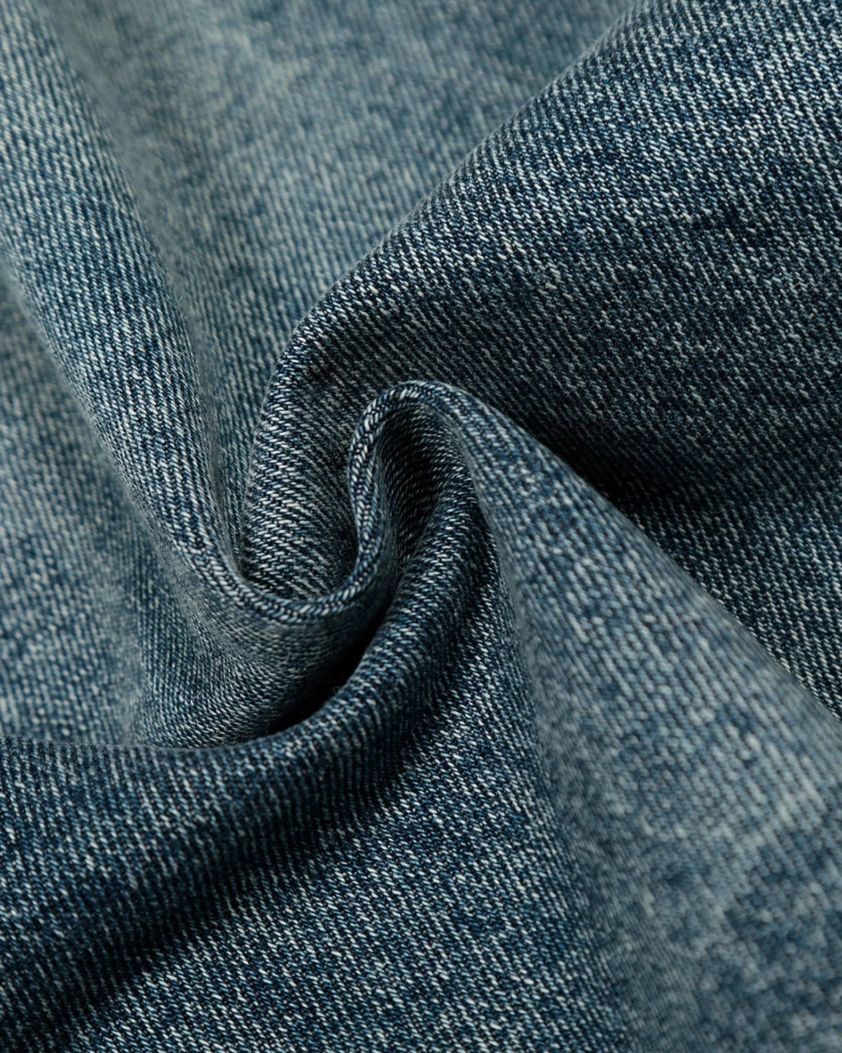 Omygoods Whisker Acid Washed Barrel Jeans