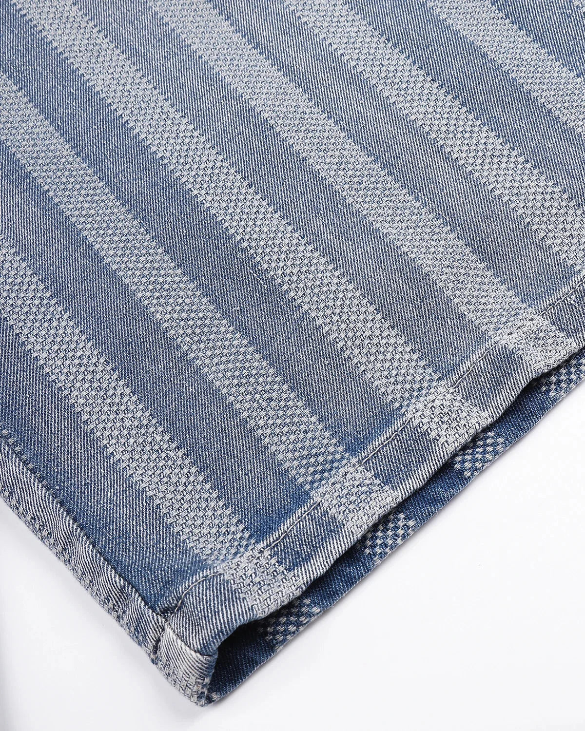 Omygoods Woven Texture Baggy Jorts