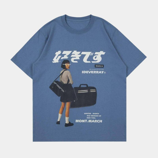 Traveller | Graphic Printed T-Shirt - OMYGOODS