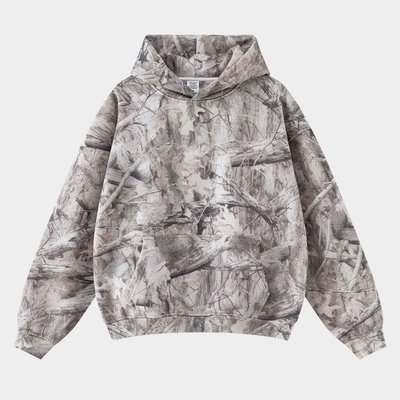 Tree Branch Camo Print | Oversized Hoodie - OMYGOODS