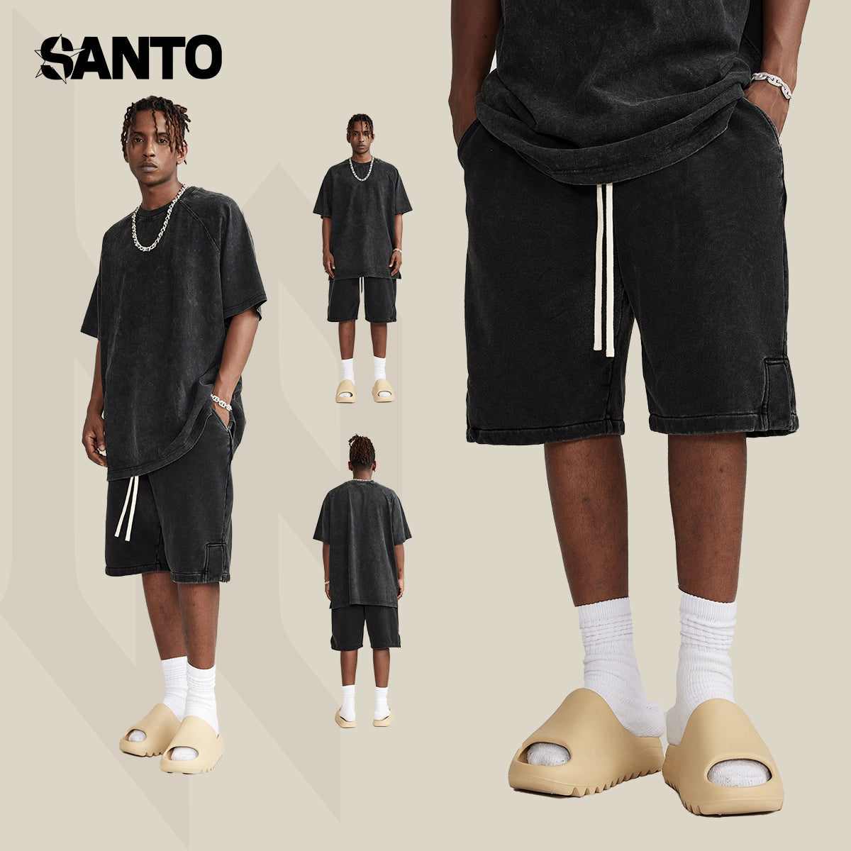 Trendy | Faded Streetwear Daily Shorts - OMYGOODS