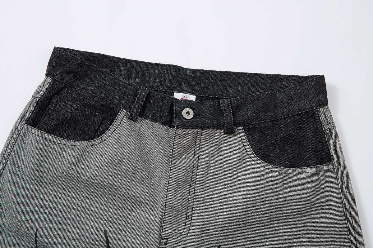 Tribal Flame Print | Baggy Jeans - OMYGOODS