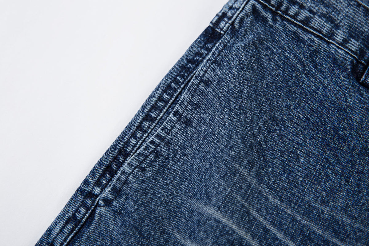Tribal Print Washed | Baggy Jeans - OMYGOODS