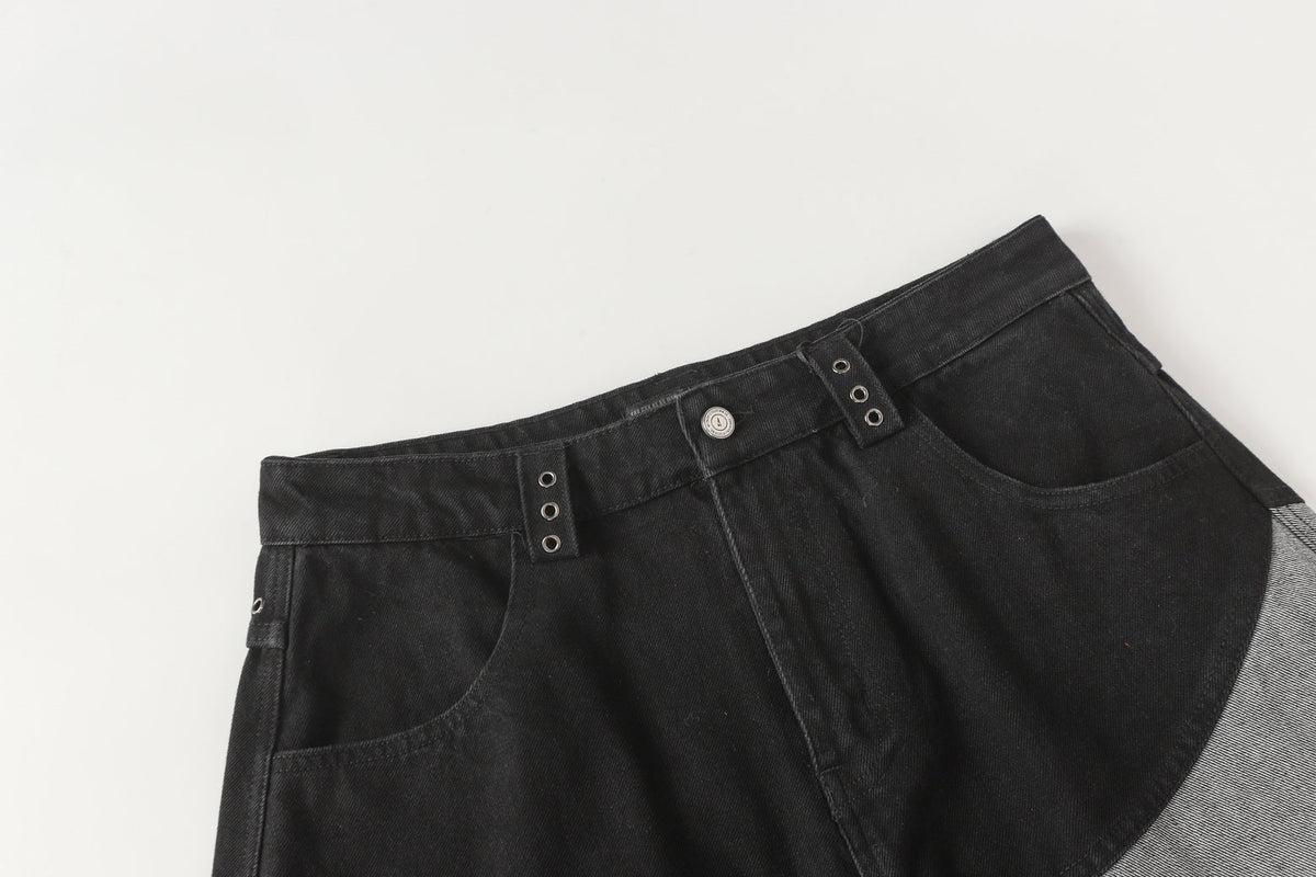 Two-Tone Fade Wash | Wide Jeans - Effortless Style for Every Occasion - OMYGOODS