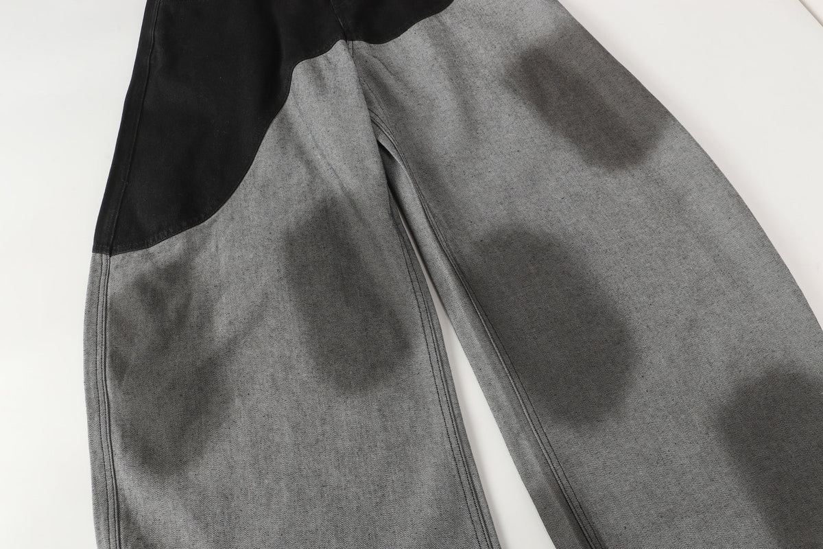 Two-Tone Fade Wash | Wide Jeans - Effortless Style for Every Occasion - OMYGOODS
