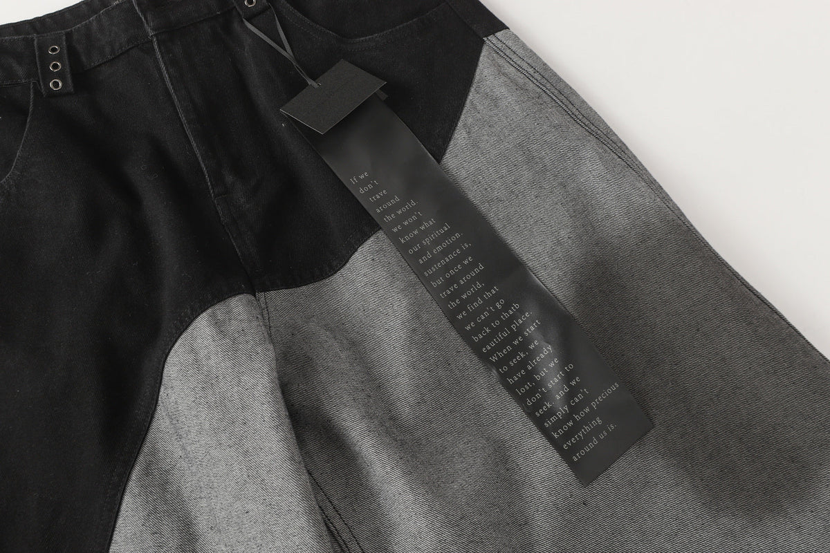 Two-Tone Fade Wash | Wide Jeans - Effortless Style for Every Occasion - OMYGOODS