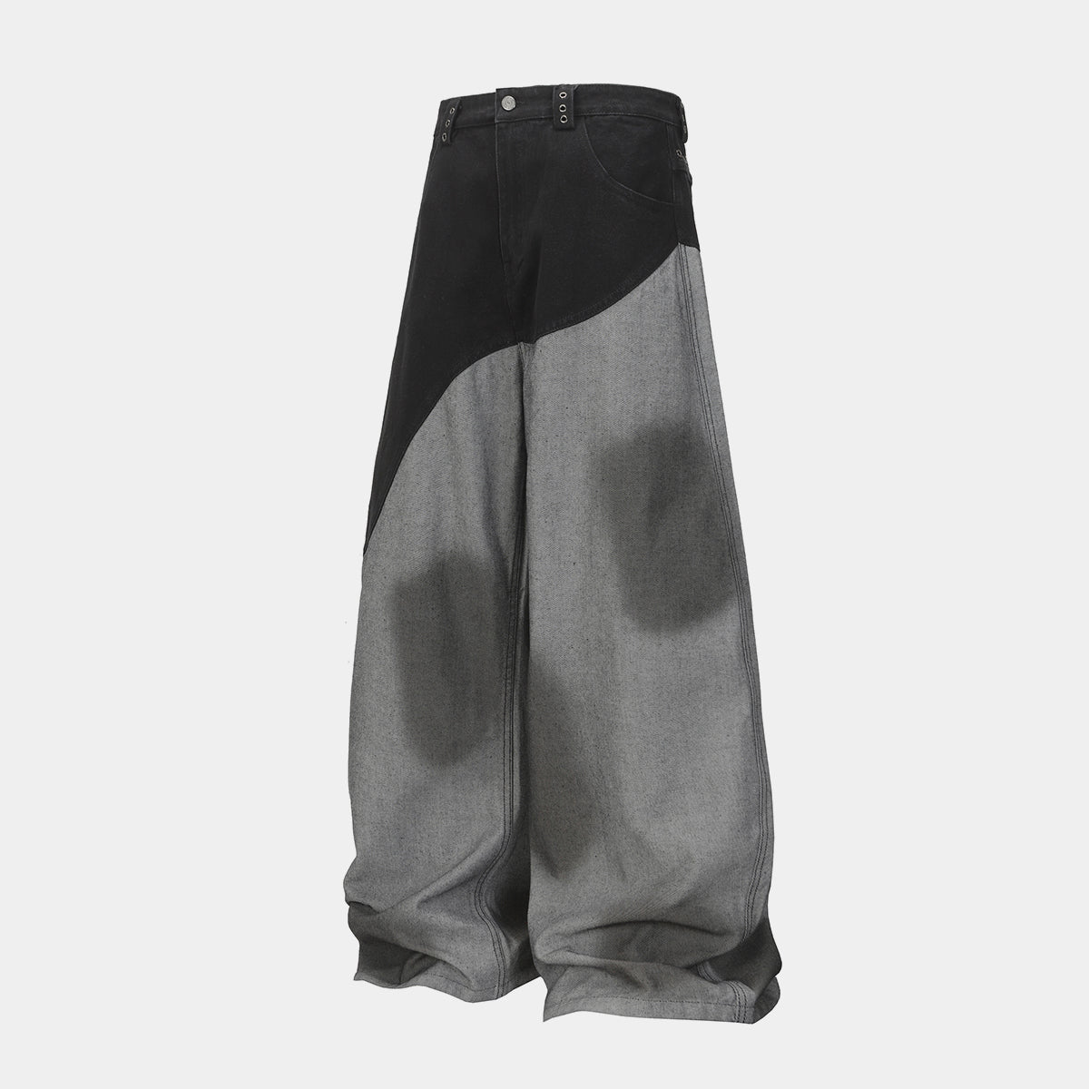 Two-Tone Fade Wash | Wide Jeans - Effortless Style for Every Occasion - OMYGOODS