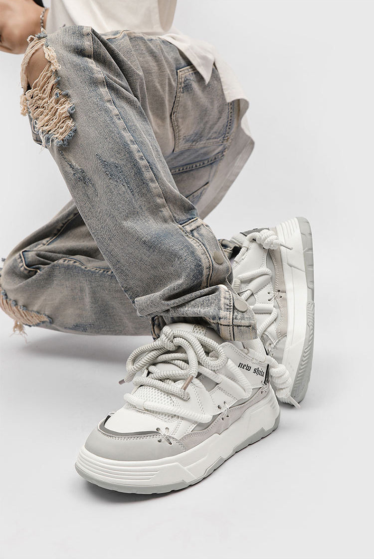 Urban Lace | Chunky Casual Sneakers - OMYGOODS