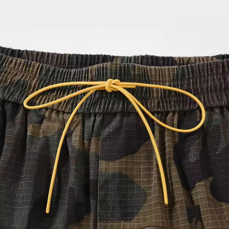 Utility Streetwear | Camo Cargo Shorts - OMYGOODS