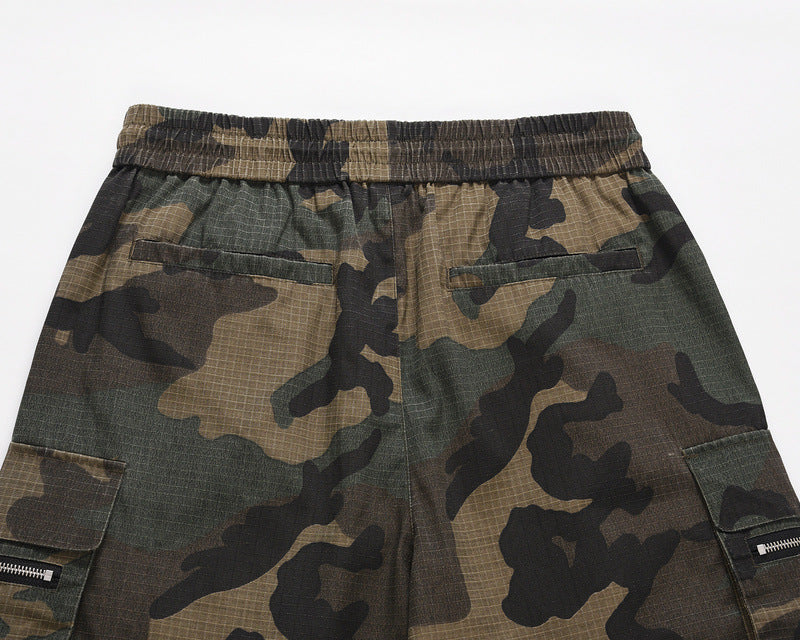 Utility Streetwear | Camo Cargo Shorts - OMYGOODS