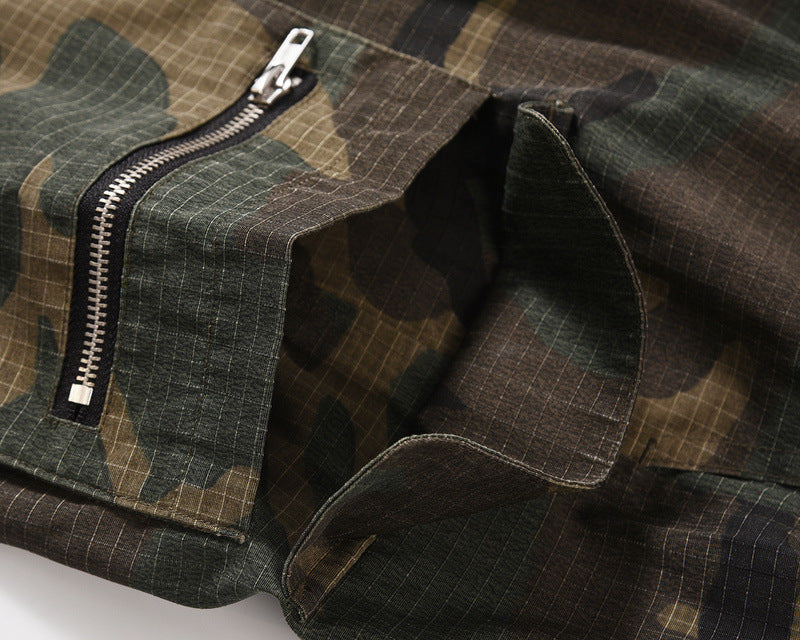 Utility Streetwear | Camo Cargo Shorts - OMYGOODS