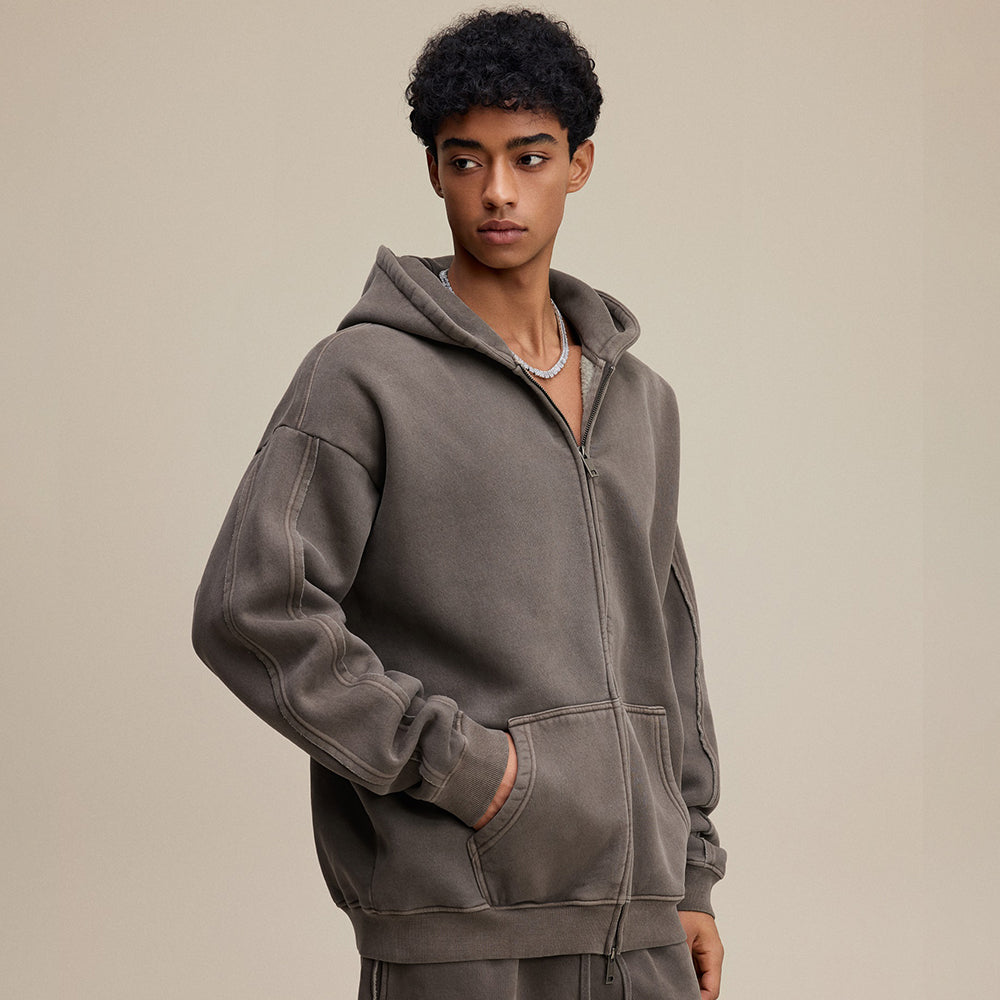 Vintage | Classic Zip Up Hoodie - OMYGOODS
