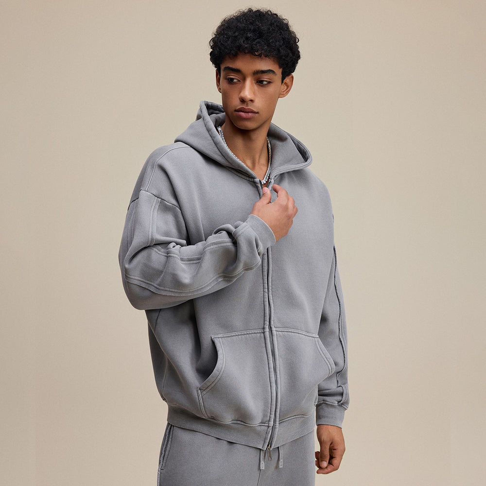 Vintage | Classic Zip Up Hoodie - OMYGOODS