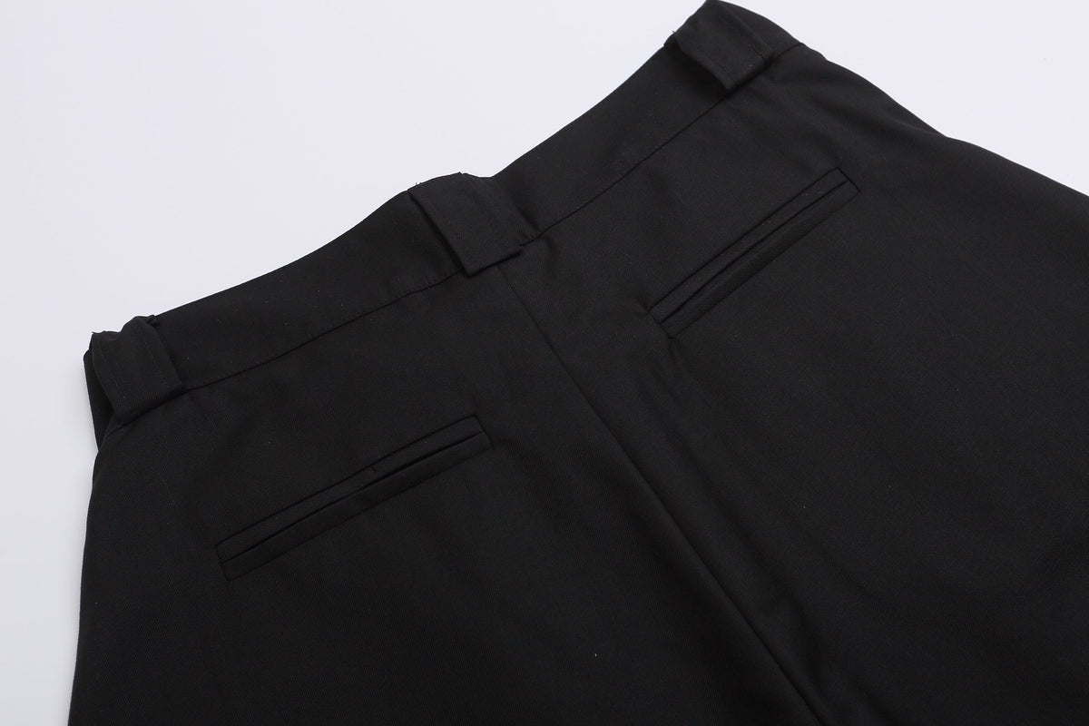 Vintage Deconstructed Pleated Shorts - OMYGOODS