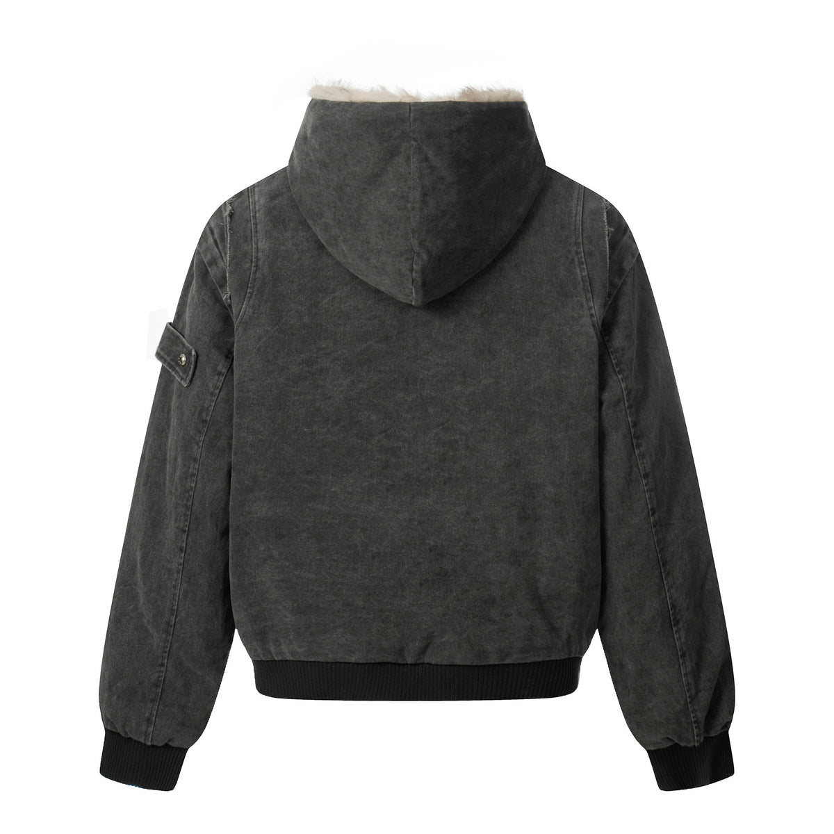 Vintage Distressed | Fur Winter Jacket - OMYGOODS