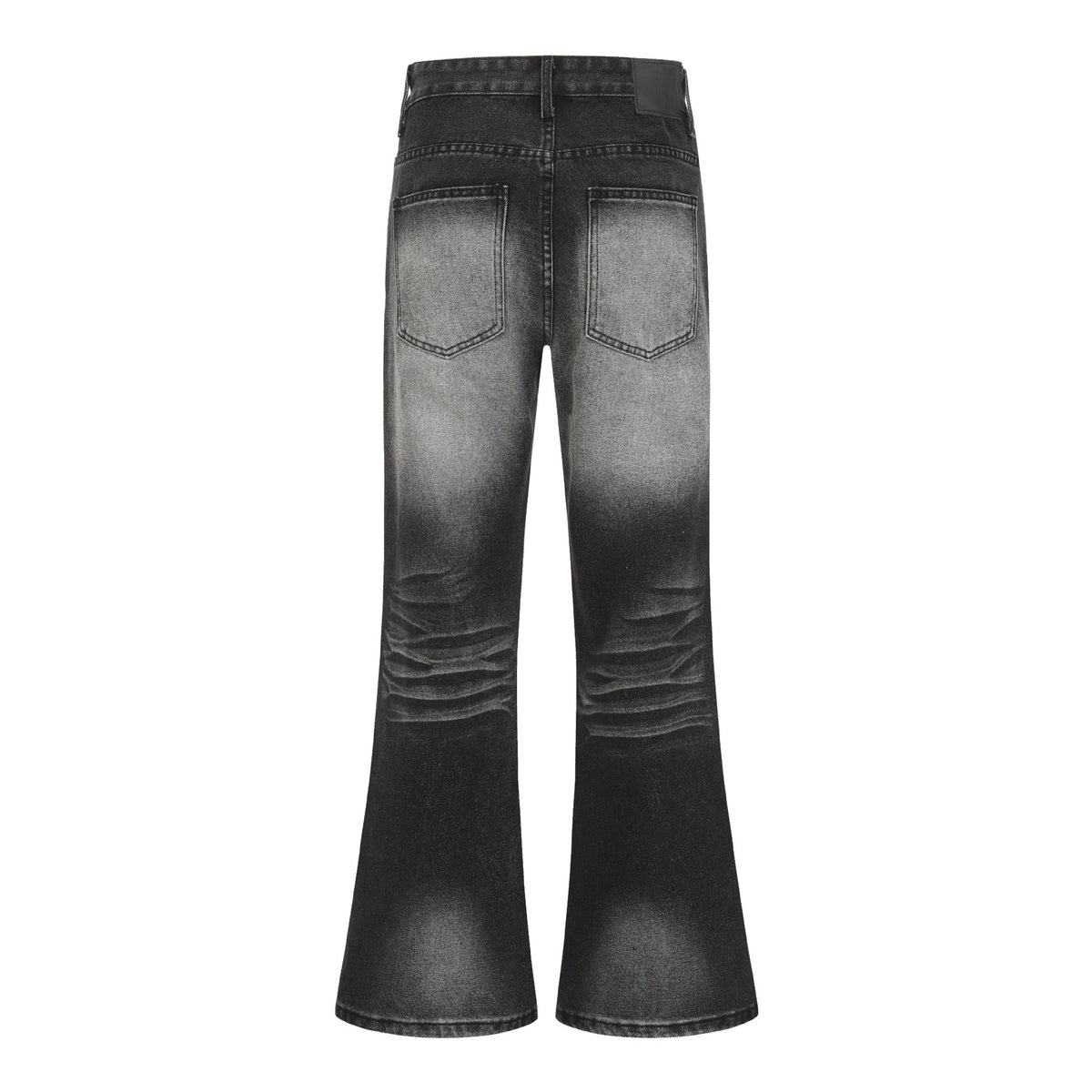 Vintage Washed Flare Jeans - OMYGOODS