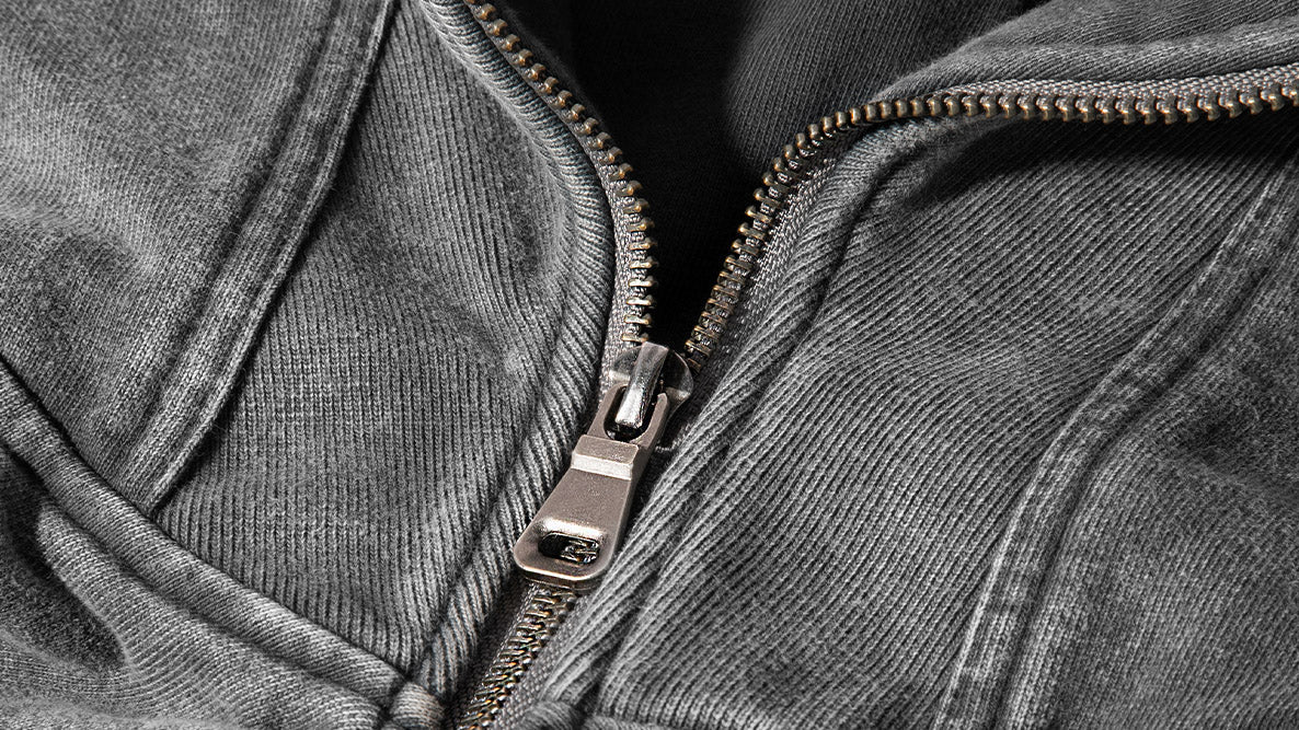 Vintage Washed Pullover | Spliced Streetwear Essential Hoodie - OMYGOODS