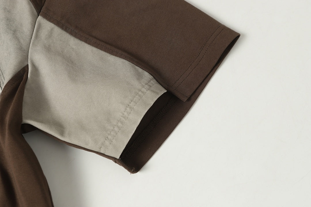 Vintage Washed Raw Seam Raglan T-Shirt - OMYGOODS