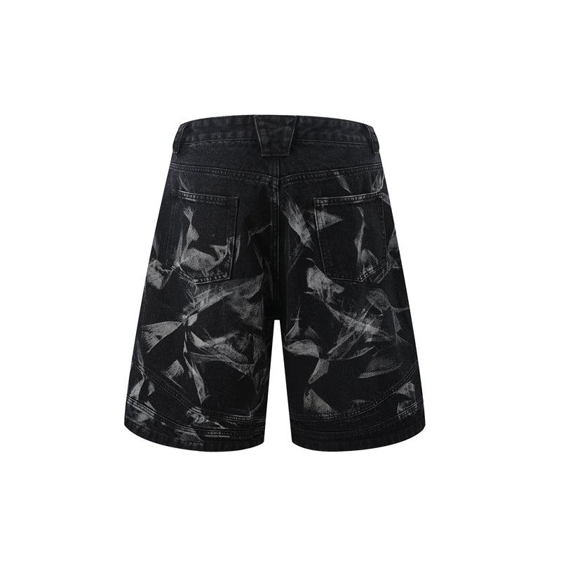 Washed Distressed Denim Shorts - Comfort Meets Style - OMYGOODS