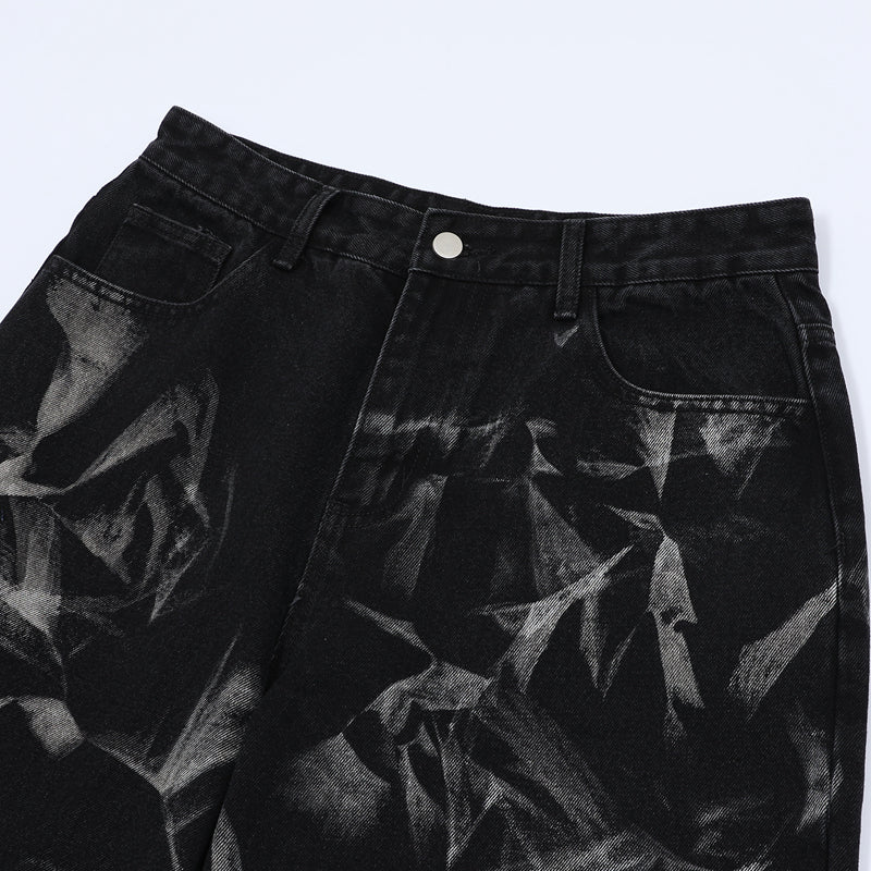 Washed Distressed Denim Shorts - Comfort Meets Style - OMYGOODS