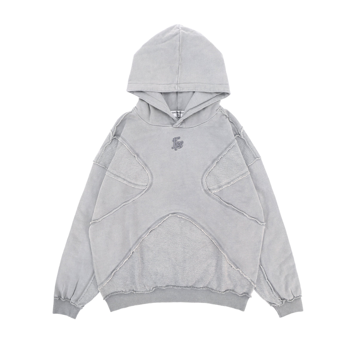 Washed Hoodie | Panelled Streetwear Pullover - OMYGOODS
