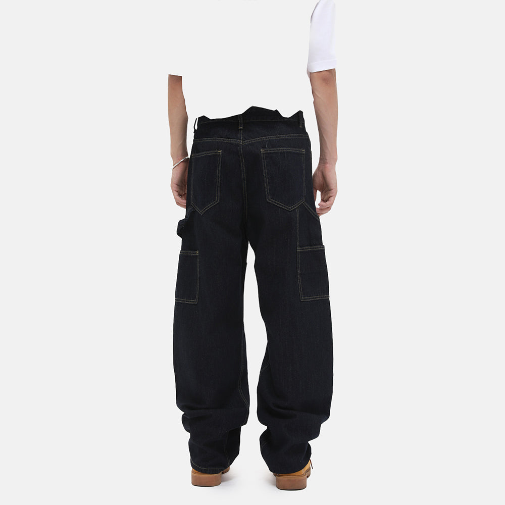 Washed Line | Cargo Baggy Jeans - OMYGOODS