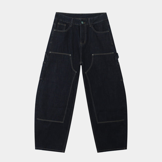 Washed Line | Cargo Baggy Jeans - OMYGOODS