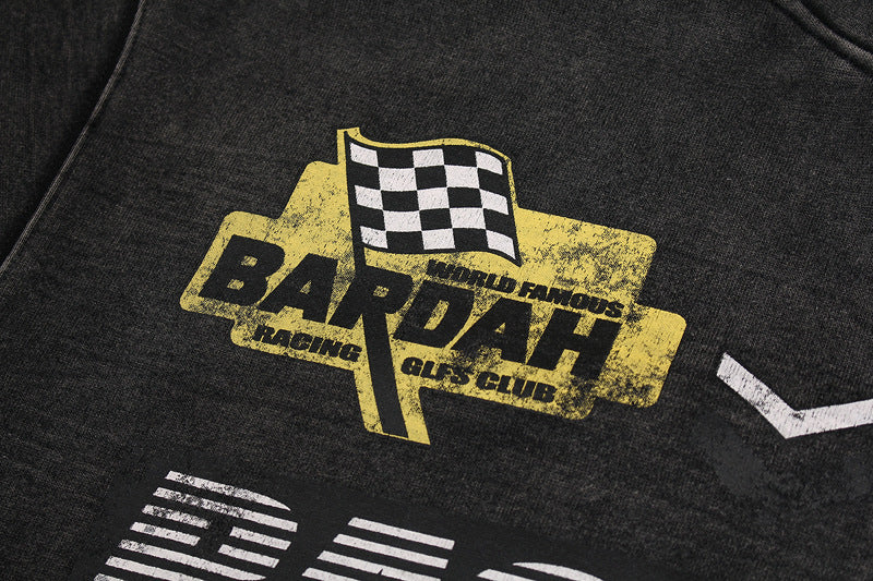 Washed Racing | Zip Up Hoodie - OMYGOODS