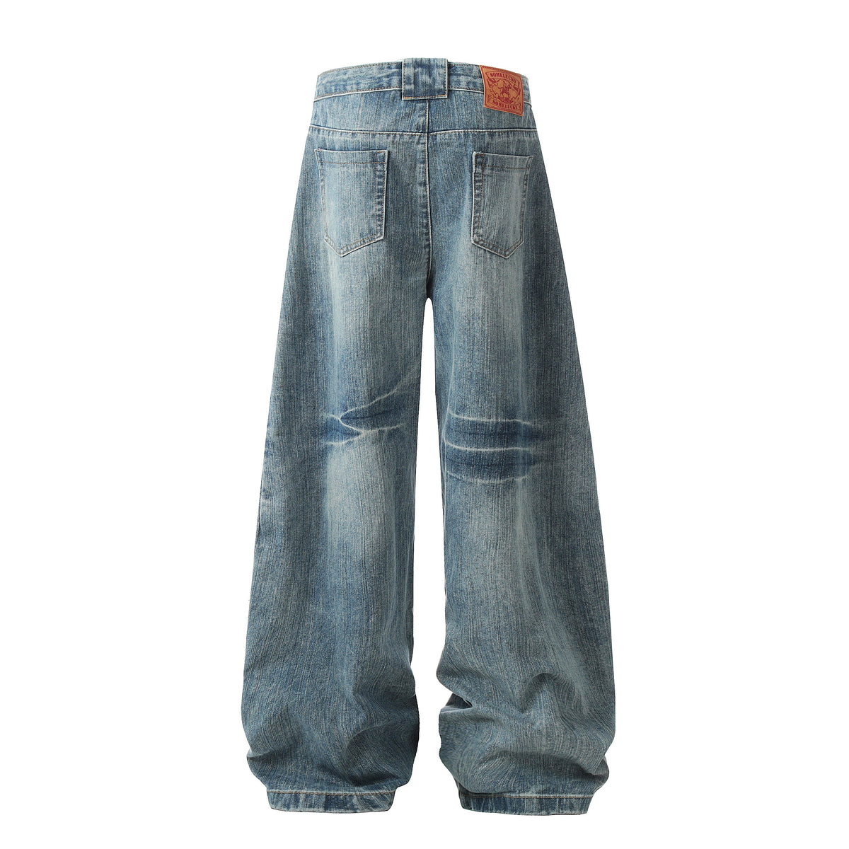 Washed Wide Leg | Vintage Denim Jeans - OMYGOODS