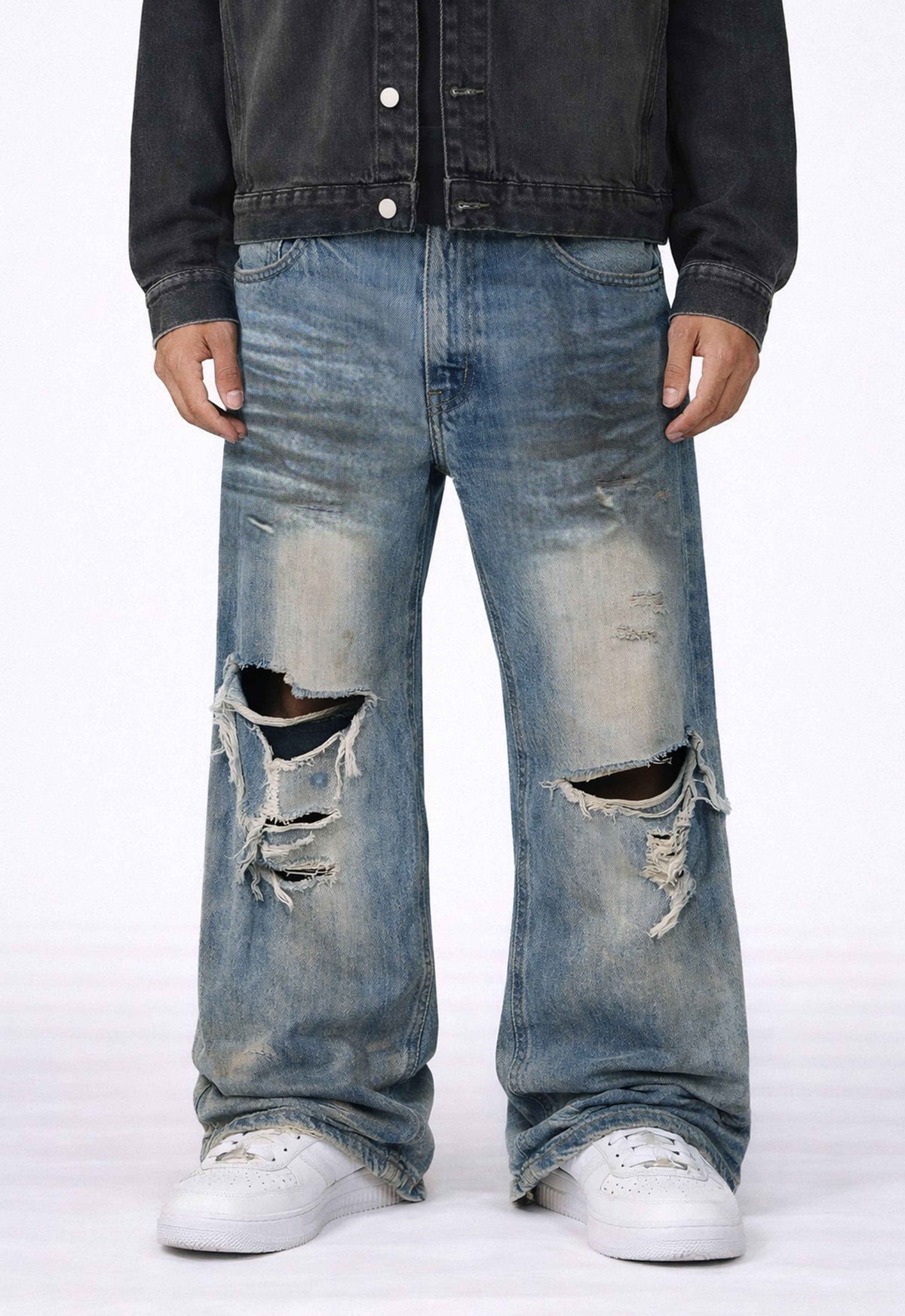 WIDEBOY DESTROYED DENIM