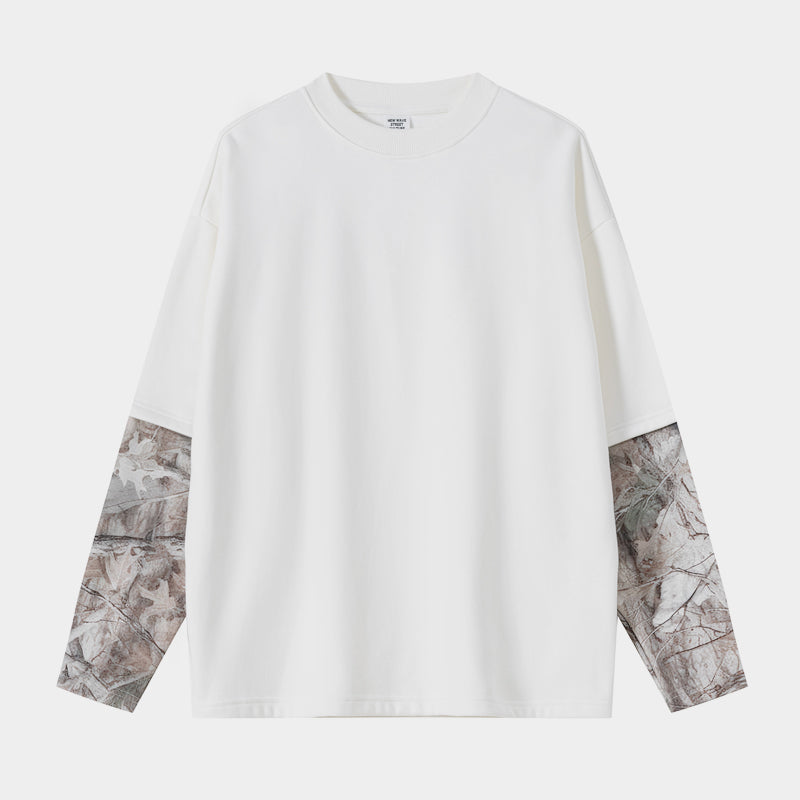 Woodland Camo| Long Sleeve T-Shirt - OMYGOODS