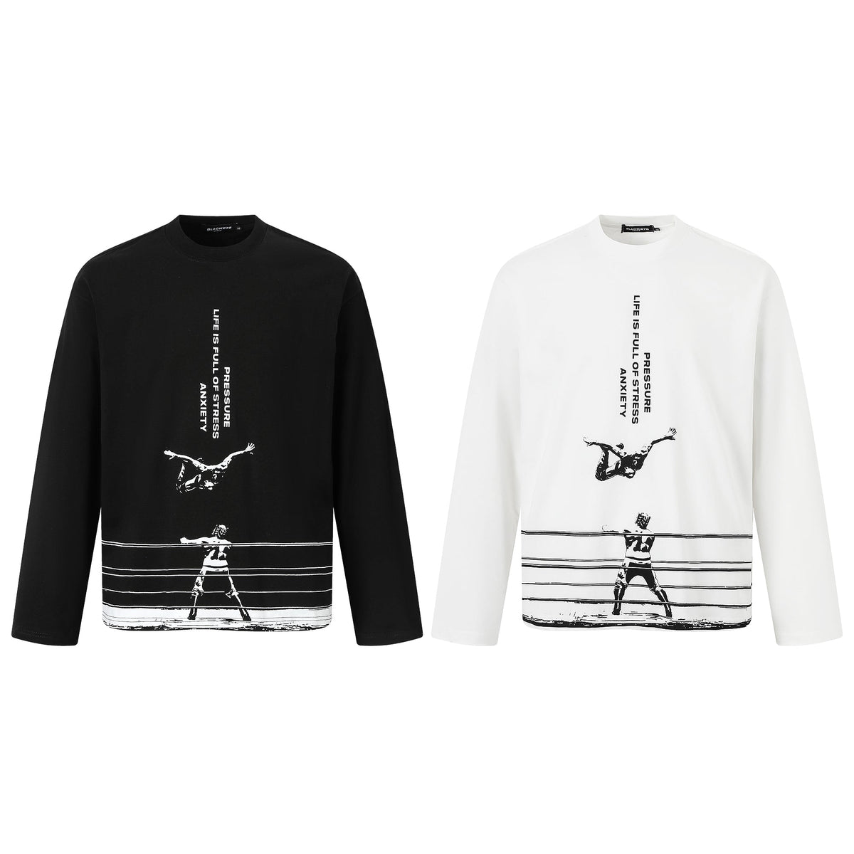 Wrestling Graphic Print | Streetwear Sweatshirt - OMYGOODS