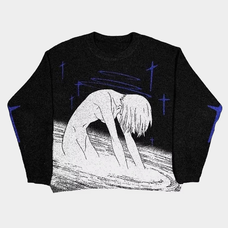 Melancholy Flow | High Street Knit Jumper
